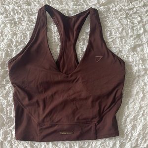 Gym shark workout top from the Whitney Simmons x Gymshark line.